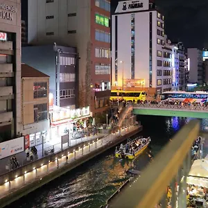  Apartment 道頓堀民泊31＆mini浮世絵美術館、道頓堀心斎橋真ん中、家族旅行、family Trip